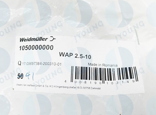 【Weidmuller】WAP 2.5-10
